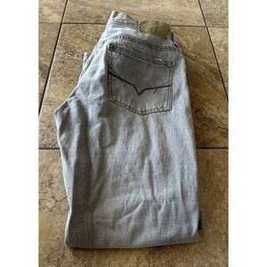 Fiorucci Jeans Mens 34X32 Gray Straight Leg Fit 34X31